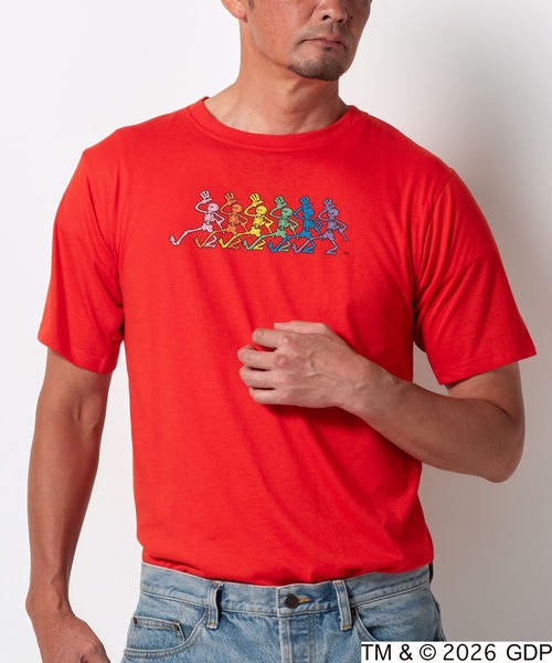 BAYBLO(ベイブロ)の「(SA) 【Grateful Dead /グレイトフルデッド】 半袖 Tシャツ(Tシャツ/カットソー・メンズ・ブラック系2/グリーン系1/レッド系1/ブラック系1・M/L)」の4枚目の写真