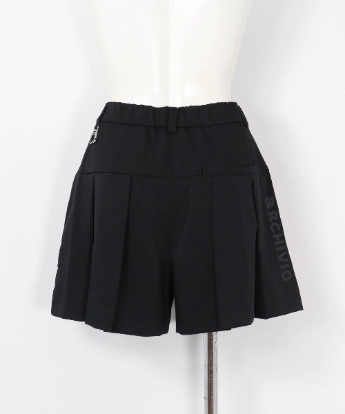 archivio（アルチビオ）の「＜LADIES>異素材切替撥水ショートパンツ（その他パンツ・レディース・レッド/ブラック/ブラウン/ホワイト・S/M/L）」の6枚目の写真