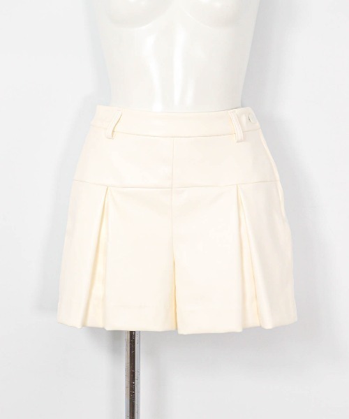archivio(アルチビオ)の「<LADIES>異素材切替撥水ショートパンツ(その他パンツ・レディース・レッド/ブラック/ブラウン/ホワイト・S/M/L)」の11枚目の写真