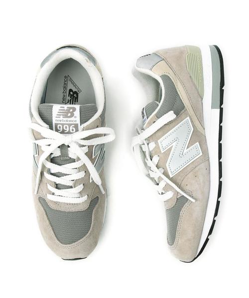 NEW BALANCE（ニューバランス）の「▼▼▼◆[ニューバランス]new balance MRL996 16SS スニーカー◆（スニーカー・レディース・ライトグレー/ネイビー・22.5cm/25cm/24.5cm/23cm/23.5cm/24cm）」の2枚目の写真