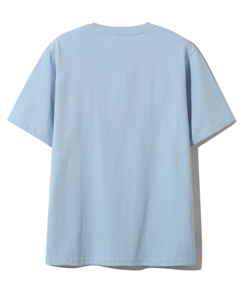 BASEMOMENT(ベースモーメント)の「レイヤードエッセンシャルTシャツスカイブルー(Tシャツ/カットソー・メンズ・その他・MEDIUM/X-LARGE/LARGE)」の3枚目の写真