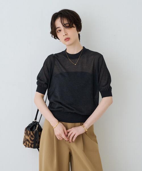 Rouge vif(ルージュヴィフ)の「【CHIMERE/シメール】レオパードミニボトル巾着ショルダーバックバッグ(ショルダーバッグ・レディース・ブラウン系その他・フリー)」の13枚目の写真