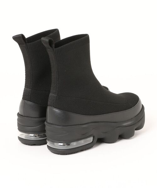 ニットソックスショートブーツ ALL BLACK│Jeffrey Campbell OFFICIAL