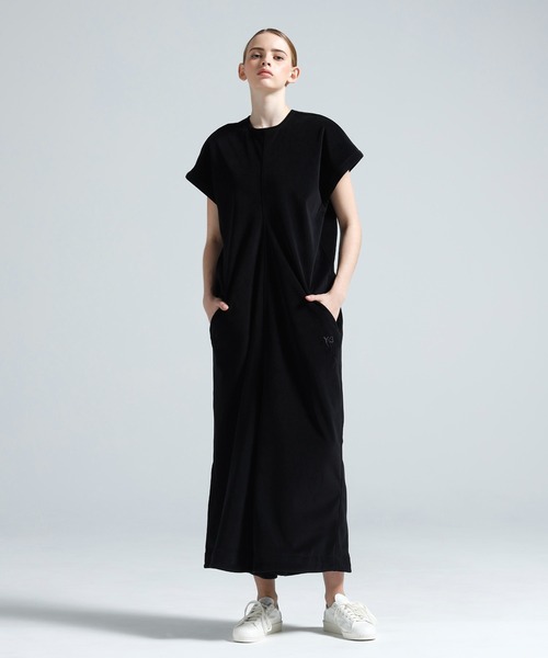 Y-3(ワイスリー)の「Y-3 VELVET CORDUROY JUMPSUIT(ワンピース・レディース・ブラック・XX-SMALL/X-SMALL/SMALL)」の1枚目の写真