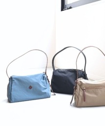 CLEDRAN | 【軽量ナイロン×牛革】CL4025 LALI SQUARE HALF SHOULDER(ショルダーバッグ)