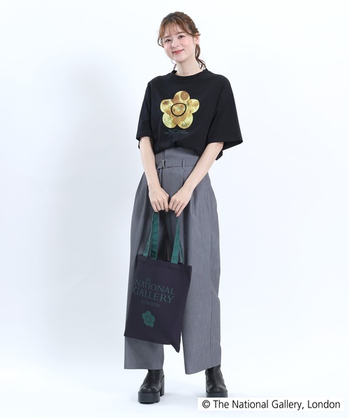 MARY QUANT（マリークワント）の「ファン・ゴッホデザイン トート（トートバッグ・レディース・アイボリー/ブラック・FREE）」の13枚目の写真