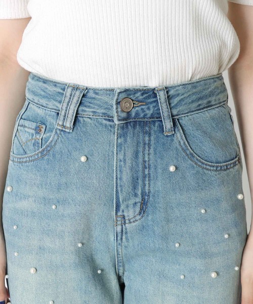 Cepica(セピカ)の「パール付デニムパンツ(デニムパンツ・レディース・ブルー・FREE)」の18枚目の写真