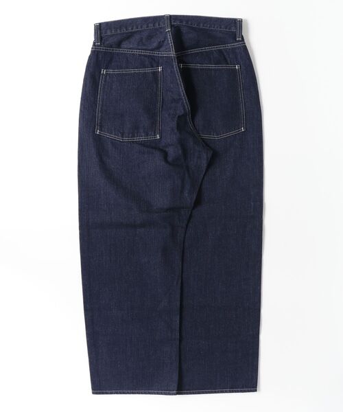 PORTER CLASSIC（ポータークラシック）の「Porter Classic / ポータークラシック：STEINBECK DENIM PANTS：PC-005-3835[COR]（デニムパンツ・メンズ・ダークネイビー・M/L）」の2枚目の写真