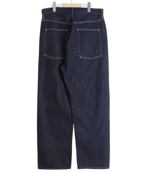 PORTER CLASSIC（ポータークラシック）の「Porter Classic / ポータークラシック：STEINBECK DENIM PANTS：PC-005-3835[COR]（デニムパンツ・メンズ・ダークネイビー・M/L）」の9枚目の写真