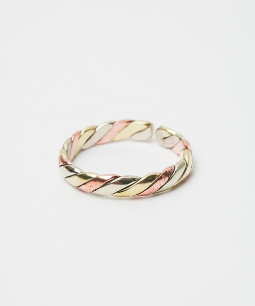 Chick(チック)の「【es】【Comb Metal】spiral ring(リング・メンズ・ブラウン・19/16)」の3枚目の写真
