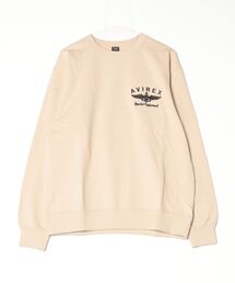 《WEB&DEPOT限定》CAMOUFLAGE LOGO CREW SWEAT / カモフラージュ ロゴ クルー スウェット / AVIREX / アヴィレックス