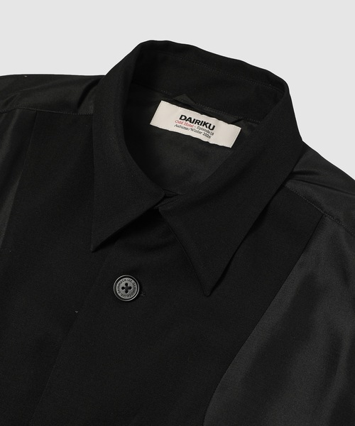 DAIRIKU(ダイリク)の「"STANLEY" TAILORED LINING SILK SHIRT(シャツ/ブラウス・メンズ・ブラック・L/M)」の6枚目の写真