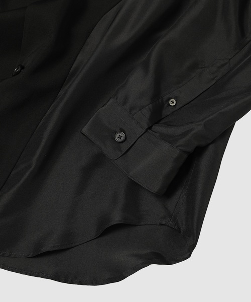 DAIRIKU(ダイリク)の「"STANLEY" TAILORED LINING SILK SHIRT(シャツ/ブラウス・メンズ・ブラック・L/M)」の9枚目の写真