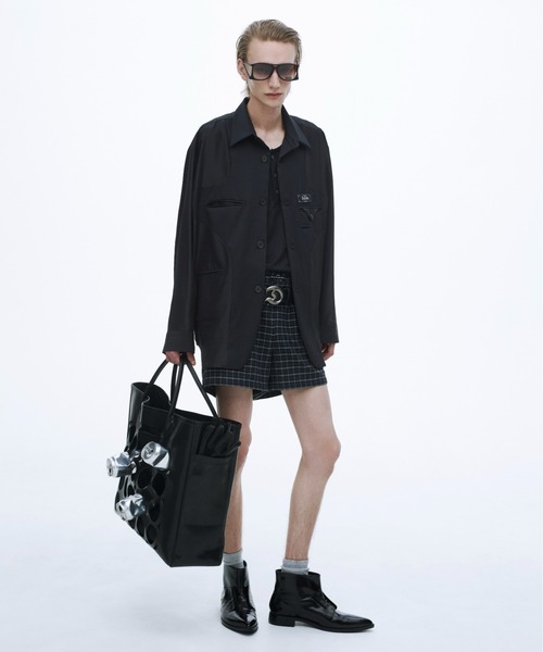 DAIRIKU(ダイリク)の「"STANLEY" TAILORED LINING SILK SHIRT(シャツ/ブラウス・メンズ・ブラック・L/M)」の2枚目の写真