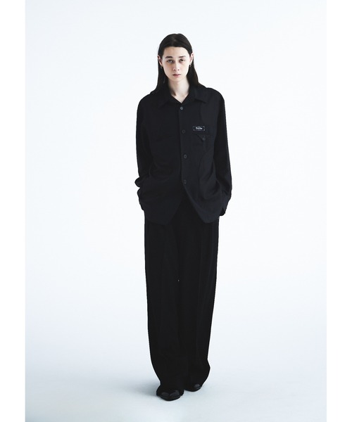 DAIRIKU(ダイリク)の「"STANLEY" TAILORED LINING SILK SHIRT(シャツ/ブラウス・メンズ・ブラック・L/M)」の3枚目の写真