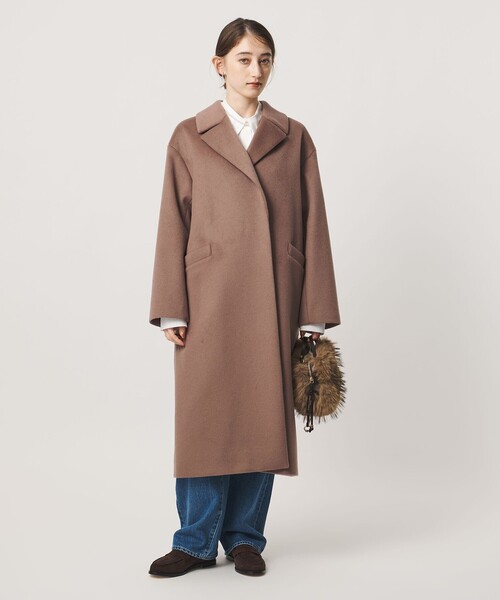 UNITED ARROWS(ユナイテッドアローズ)の「テーラード コート(その他アウター・レディース・オフホワイト/ネイビー/モカ・38/34/36)」の7枚目の写真