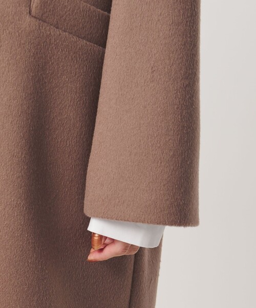 UNITED ARROWS(ユナイテッドアローズ)の「テーラード コート(その他アウター・レディース・オフホワイト/ネイビー/モカ・38/34/36)」の21枚目の写真