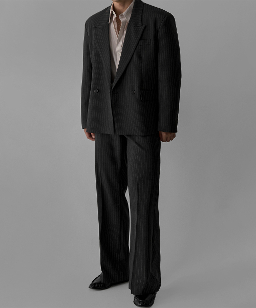 BOWLOW PRODUCT(バウロープロダクト)の「TRブレンドストライプフレアスラックス(スラックス・メンズ・その他・MEDIUM/LARGE/X-LARGE)」の5枚目の写真