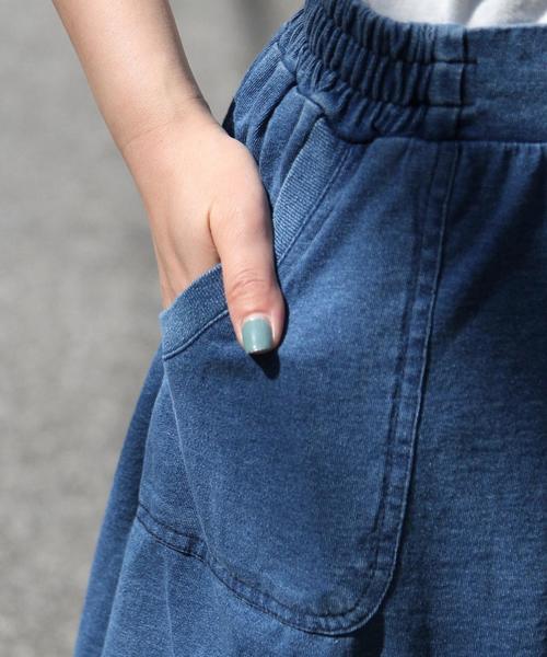 coen（コーエン）の「インディゴワイドパンツ（その他パンツ・レディース・ライトブルー/コバルトブルー・MEDIUM/LARGE）」の18枚目の写真