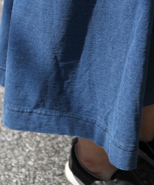 coen（コーエン）の「インディゴワイドパンツ（その他パンツ・レディース・ライトブルー/コバルトブルー・MEDIUM/LARGE）」の20枚目の写真