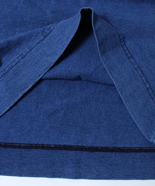 coen（コーエン）の「インディゴワイドパンツ（その他パンツ・レディース・ライトブルー/コバルトブルー・MEDIUM/LARGE）」の14枚目の写真