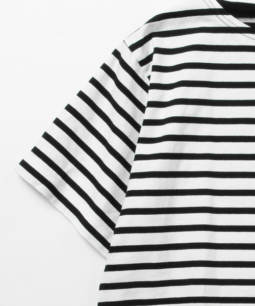 BEAMS（ビームス）の「BEAMS / クレイジーボーダーTシャツ（Tシャツ/カットソー・メンズ・その他1/その他2/その他3・MEDIUM/SMALL/X-LARGE/LARGE）」の4枚目の写真