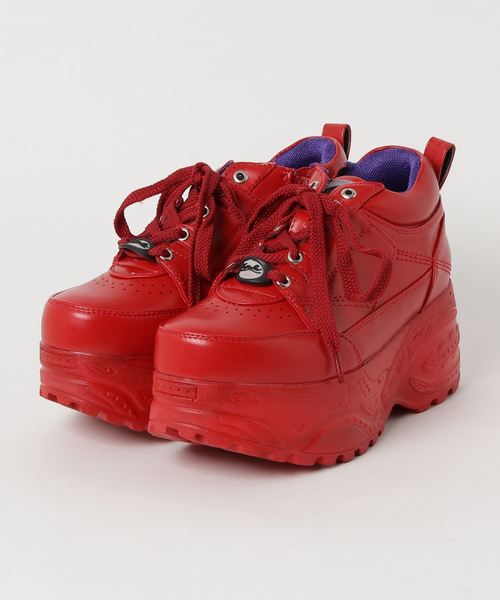 YOSUKE（ヨースケ）の「「YOSUKE/ヨースケ」アツゾコレースアップスニーカー（スニーカー・レディース・ライトブルー/ブラック系その他/オレンジ/ブルー系その他/カーキオリーブ/ピンク系その他/ブラック系その他2/ホワイト系その他2/イエロー系その他2/ブラック/ホワイト/ワイン/レッド/ゴールド系その他・24/23/23.5/24.5/22.5）」の11枚目の写真