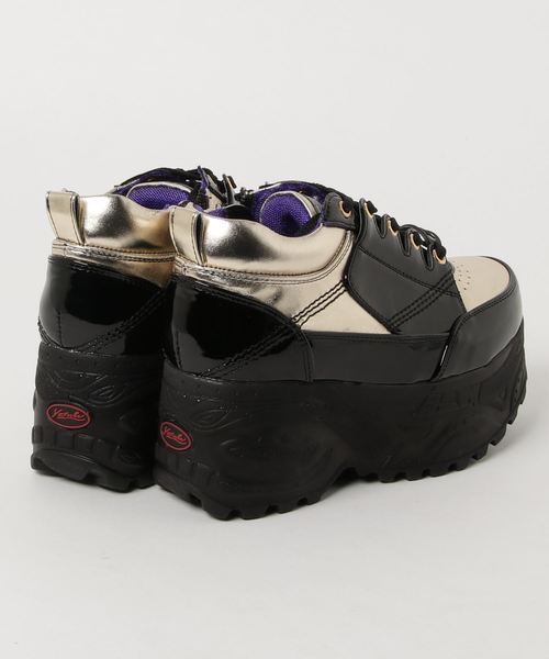 YOSUKE（ヨースケ）の「「YOSUKE/ヨースケ」アツゾコレースアップスニーカー（スニーカー・レディース・ライトブルー/ブラック系その他/オレンジ/ブルー系その他/カーキオリーブ/ピンク系その他/ブラック系その他2/ホワイト系その他2/イエロー系その他2/ブラック/ホワイト/ワイン/レッド/ゴールド系その他・24/23/23.5/24.5/22.5）」の15枚目の写真