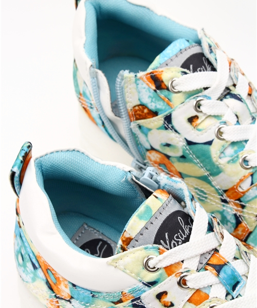 YOSUKE（ヨースケ）の「「YOSUKE/ヨースケ」アツゾコレースアップスニーカー（スニーカー・レディース・ライトブルー/ブラック系その他/オレンジ/ブルー系その他/カーキオリーブ/ピンク系その他/ブラック系その他2/ホワイト系その他2/イエロー系その他2/ブラック/ホワイト/ワイン/レッド/ゴールド系その他・24/23/23.5/24.5/22.5）」の20枚目の写真