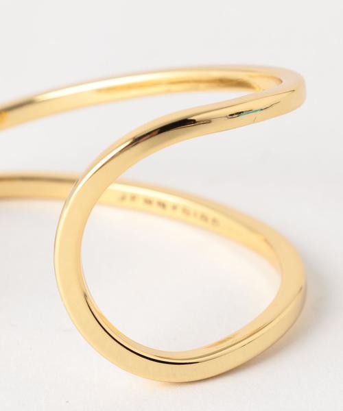 BEAUTY&YOUTH UNITED ARROWS（ビューティーアンドユースユナイテッドアローズ）の「＜JENNY BIRD＞ヘンケイバングル（バングル/リストバンド・レディース・ゴールド/シルバー・FREE）」の6枚目の写真