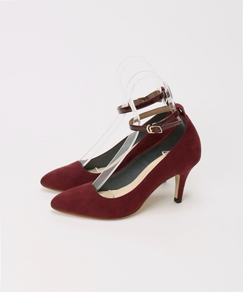 LE TALON（ルタロン）の「8cmポインテッド2wayアンクルパンプス（パンプス・レディース・ボルドー・35.5/37/36/36.5/37.5/38）」の8枚目の写真