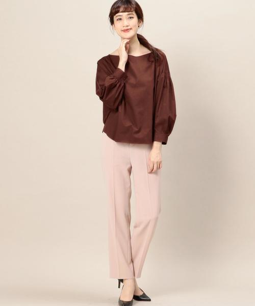 BEAUTY&YOUTH UNITED ARROWS(ビューティーアンドユースユナイテッドアローズ)の「BY コットン 9分袖パフスリーブ ブラウス◆(シャツ/ブラウス・レディース・オフホワイト/ブラック/ブラウン・FREE)」の11枚目の写真