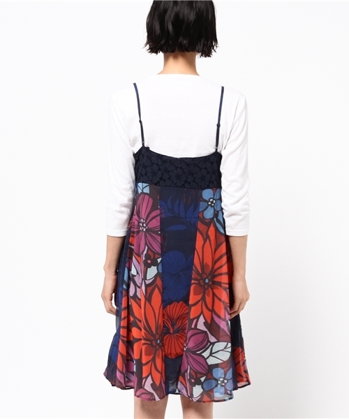 Desigual（デシグアル）の「「Desigual/デシグアル」ワンピース（ワンピース・レディース・ブルー・38/40/42/44/36）」の4枚目の写真