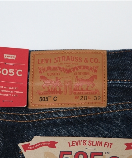 Levi's（リーバイス）の「505C　ストレートスリムフィット/Selvedge （セルビッジ）（デニムパンツ・メンズ・ダークインディゴブルー・W33 L32/W34 L32/W28 L32/W30 L32/W31 L32/W29 L32/W32 L32）」の8枚目の写真