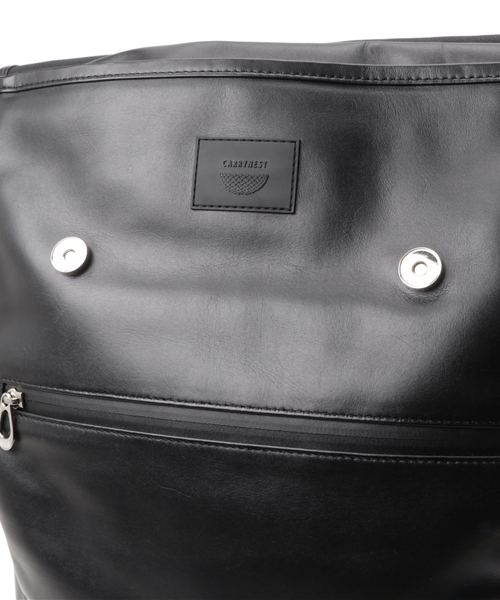 CARRYNEST（キャリーネスト）の「CARRY NEST/CRR S BACK NEST SCOTCHGARD LEATHER リュック（バックパック/リュック・メンズ・ブラック・FREE）」の8枚目の写真