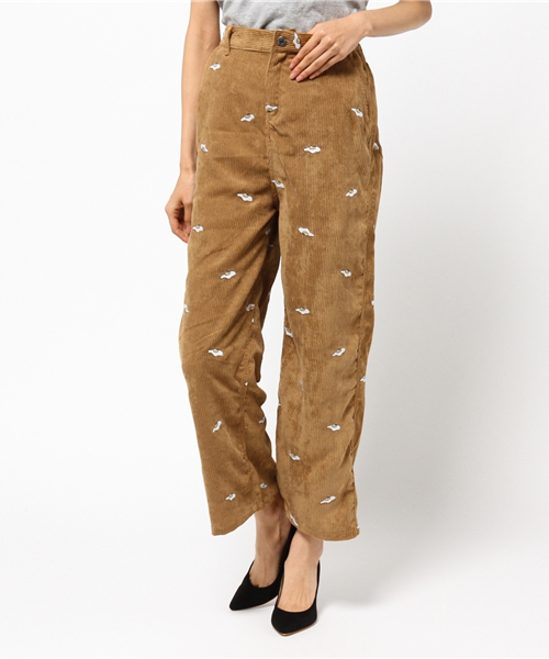 PUNYUS（プニュズ）の「目玉焼きコーデュロイパンツ（その他パンツ・レディース・ネイビー/キャメル/ピンク・2/1/3/4）」の13枚目の写真