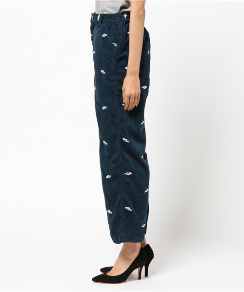 PUNYUS（プニュズ）の「目玉焼きコーデュロイパンツ（その他パンツ・レディース・ネイビー/キャメル/ピンク・2/1/3/4）」の5枚目の写真