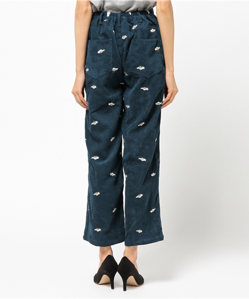 PUNYUS（プニュズ）の「目玉焼きコーデュロイパンツ（その他パンツ・レディース・ネイビー/キャメル/ピンク・2/1/3/4）」の6枚目の写真