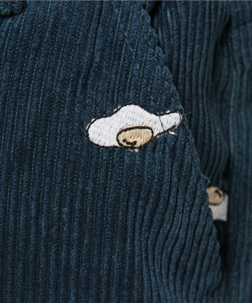 PUNYUS（プニュズ）の「目玉焼きコーデュロイパンツ（その他パンツ・レディース・ネイビー/キャメル/ピンク・2/1/3/4）」の12枚目の写真