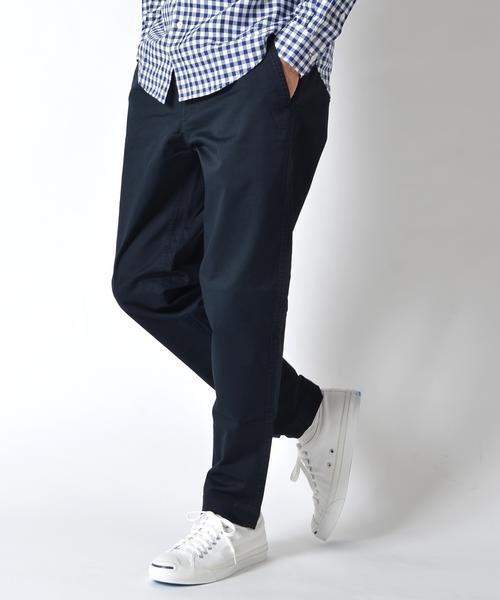 SHIPS Days(シップスデイズ)の「SHIPS Days STANDARD: コットン/ストレッチ リラックス テーパード パンツ(その他パンツ・メンズ・オリーブ/ネイビー/ライトグレー/カーキ/ナチュラル・LARGE/SMALL/MEDIUM/X-SMALL)」の5枚目の写真