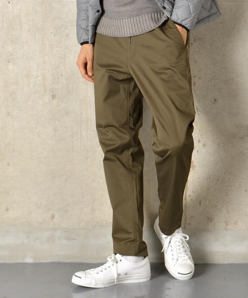 SHIPS Days(シップスデイズ)の「SHIPS Days STANDARD: コットン/ストレッチ リラックス テーパード パンツ(その他パンツ・メンズ・オリーブ/ネイビー/ライトグレー/カーキ/ナチュラル・LARGE/SMALL/MEDIUM/X-SMALL)」の3枚目の写真