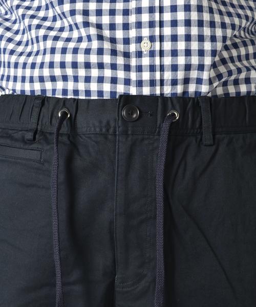 SHIPS Days(シップスデイズ)の「SHIPS Days STANDARD: コットン/ストレッチ リラックス テーパード パンツ(その他パンツ・メンズ・オリーブ/ネイビー/ライトグレー/カーキ/ナチュラル・LARGE/SMALL/MEDIUM/X-SMALL)」の9枚目の写真