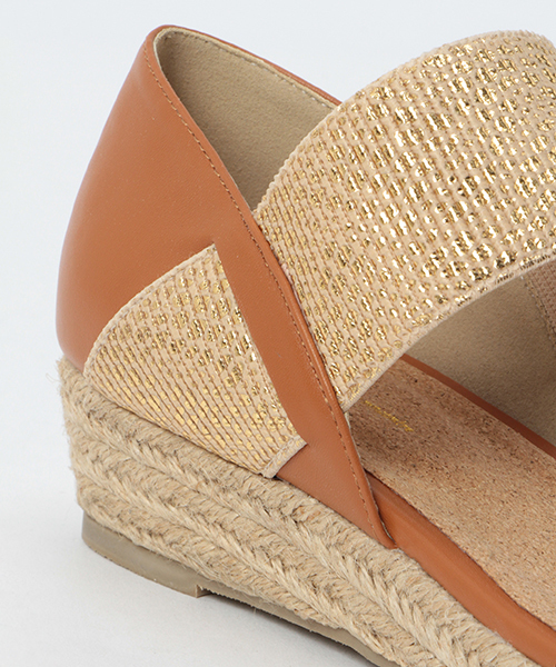 LBC(エルビーシー)の「フトゴムヅカイサンダル(サンダル・レディース・キャメル/ブラック/ホワイト・L/M)」の8枚目の写真