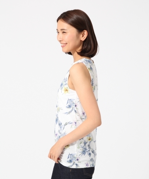 GLOBAL WORK(グローバルワーク)の「【吸水速乾・接触冷感】ベーシックガラタンク/743922(Tシャツ/カットソー・レディース・オフホワイト/その他3/その他2/ホワイト/ライトグレー/その他1/グレー/ブラック・MEDIUM/LARGE/SMALL)」の16枚目の写真