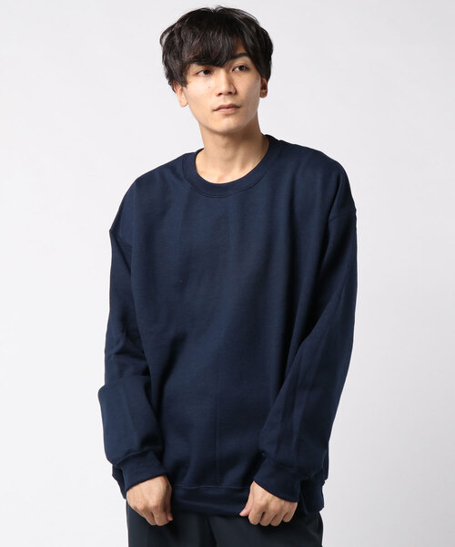 EMMA NOVEMBER (エマノーヴェンバー)の「ビッグシルエット ドロップショルダー クルー スウェット(スウェット・メンズ・ホワイト/レッド/ブラック/グレー/ネイビー/ダークグリーン/パープル/ダークブラウン/ピンク/マルーン/セージグリーン/ライトブルー/オレンジ/ゴールド/ミント・FREE/1/2)」の17枚目の写真