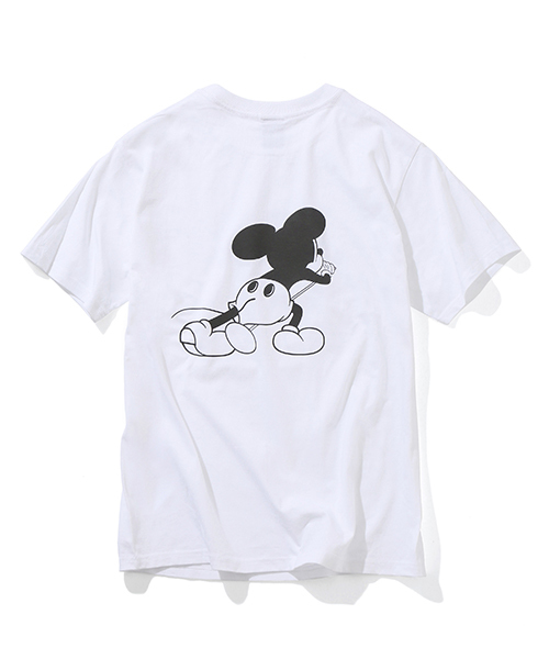 Disney（ディズニー）の「直営店限定_NUMBER (N)INE MICKEY MOUSE_T-SHIRTS_NN#1 Disney（ディズニー）（Tシャツ/カットソー・メンズ・ホワイト/チャコールグレー/ネイビー/ブラック・2/4/3/5）」の5枚目の写真