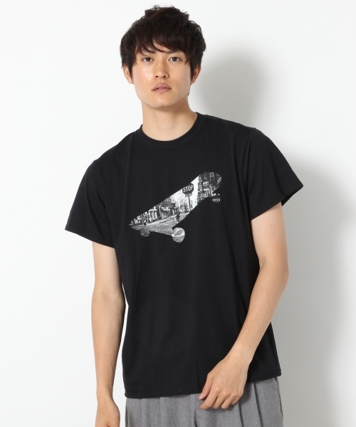 FRUIT OF THE LOOM(フルーツオブザルーム)の「【FRUIT OF THE LOOM】コラージュプリントTシャツ/765767(Tシャツ/カットソー・メンズ・ブラック/ホワイト/レッド/その他1・LARGE/MEDIUM/X-LARGE)」の5枚目の写真