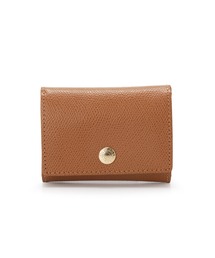 COLORATO［コロラート］角シボ型押し・三つ折りミニ財布