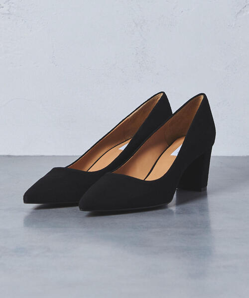 UNITED ARROWS（ユナイテッドアローズ）の「UWCS ポインテッドチャンキー パンプス（パンプス・レディース・イエロー/ブラック/ターコイズブルー/パープル/ベージュ/マスタード/その他1/ホワイト・35h/36/35/37/38/36h/37h）」の9枚目の写真