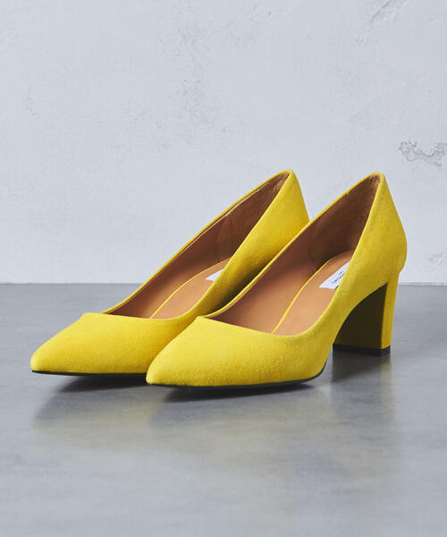 UNITED ARROWS（ユナイテッドアローズ）の「UWCS ポインテッドチャンキー パンプス（パンプス・レディース・イエロー/ブラック/ターコイズブルー/パープル/ベージュ/マスタード/その他1/ホワイト・35h/36/35/37/38/36h/37h）」の15枚目の写真